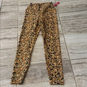 NWOT Carbon38 Cheetah Printed Leggings Size XS